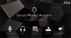Desktop Screenshot of groupe-masters.com